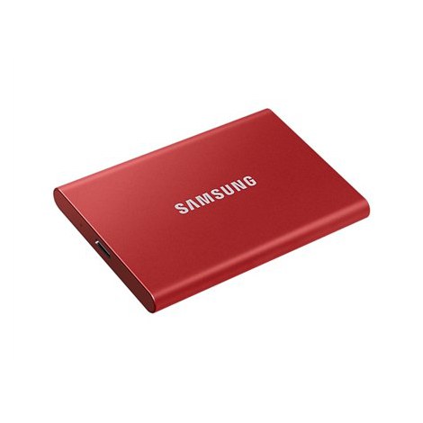Samsung | Portable SSD | T7 | 1000 GB | N/A "" | USB 3.2 | Red - 5